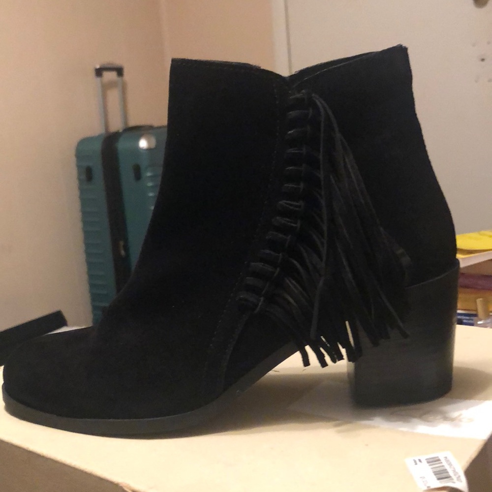 Rotini Black Ankle heeled boots